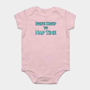 A frozen Rope Drop To Nap Time Baby Bodysuit